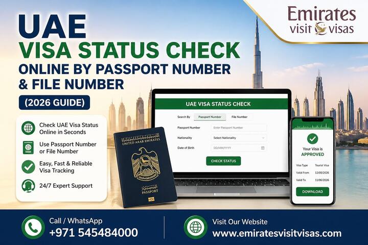 UAE Visa Status Check Online by Passport Number &amp; File Number (2