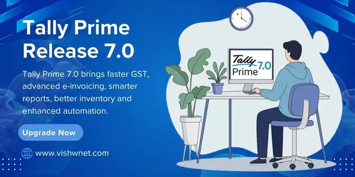 Tally Prime 7.0 – SmartFind, Auto Backup &amp; Banking