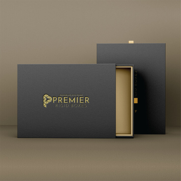 Luxury Rigid Boxes for Gift Items - 100% Textured Cardstock
